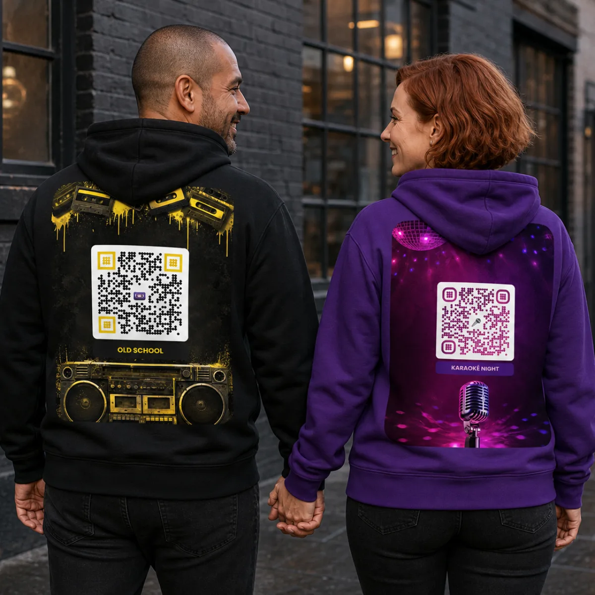 Sweat capuche QR unisex — 26 couleurs jusqu'au 5XL classique — Bleu Royal