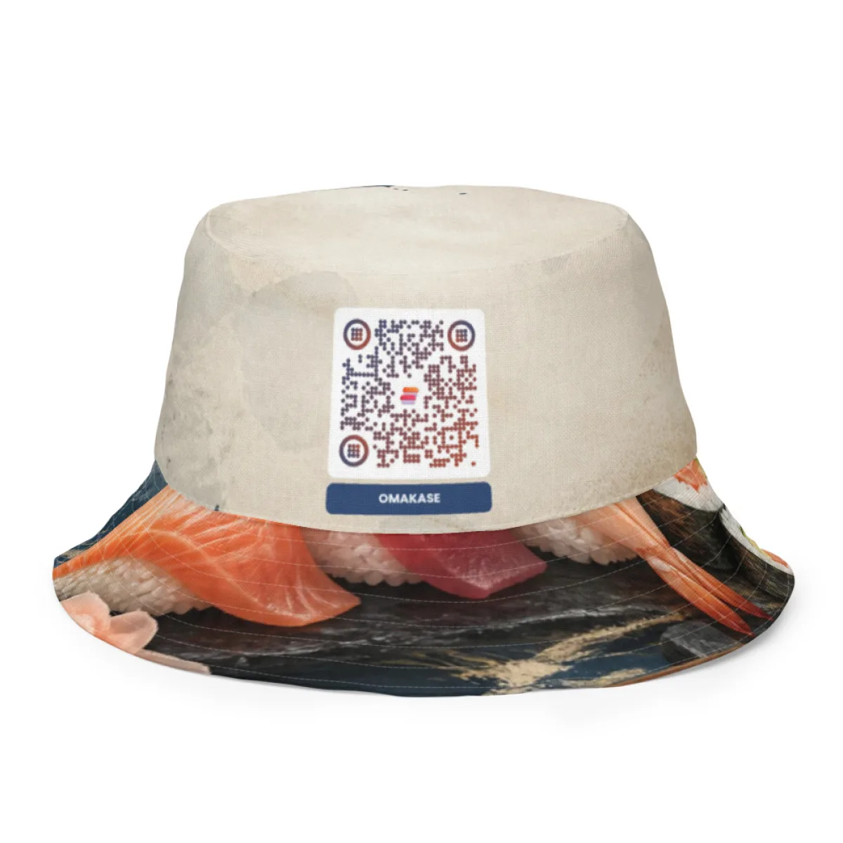 Bob QR code réversible — impression all-over 2-en-1