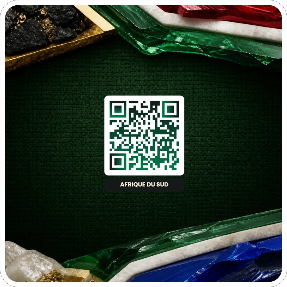 Magnet QR code personnalisé — vinyle découpé, 3 tailles