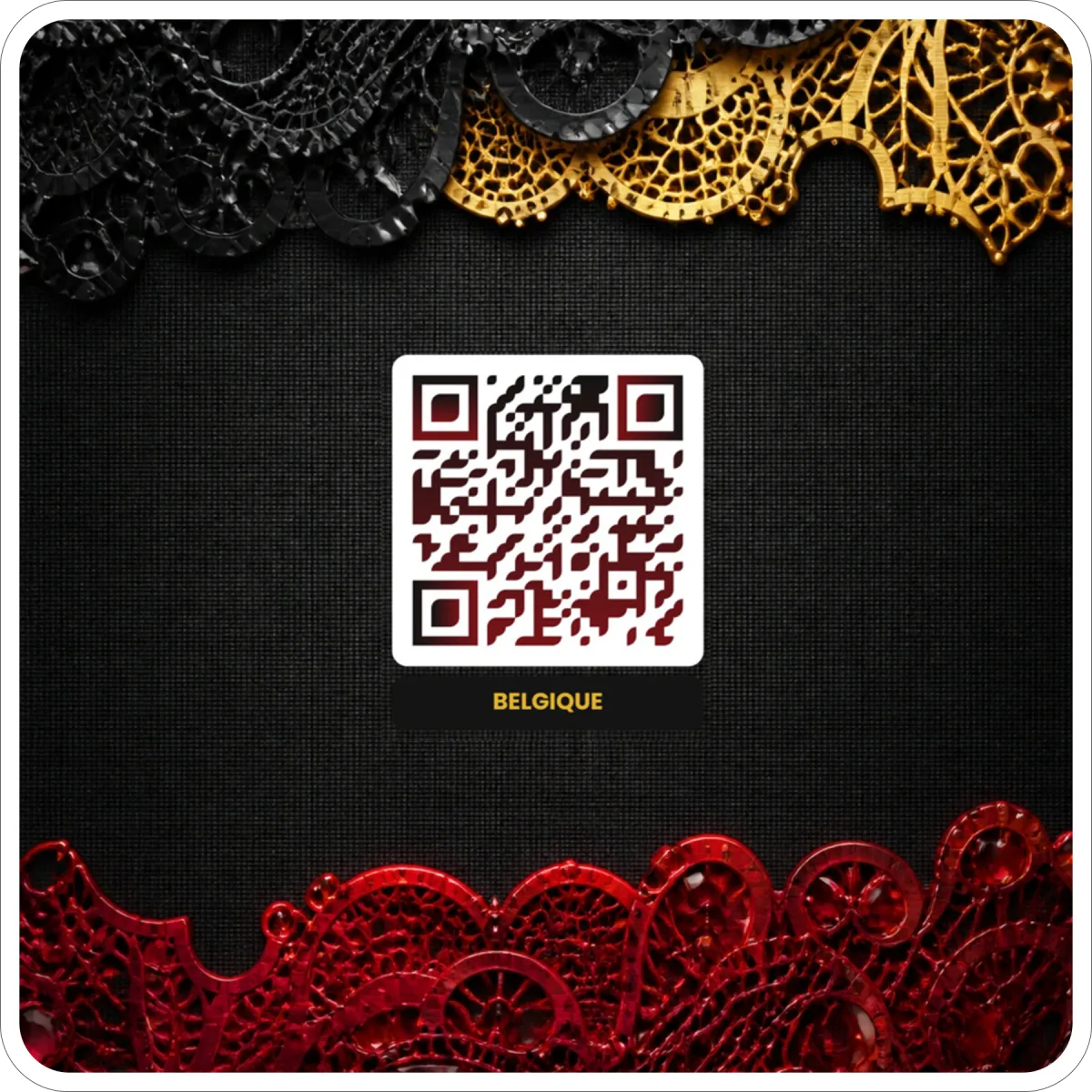 Magnet QR code personnalisé — vinyle découpé, 3 tailles