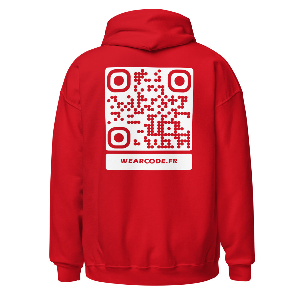 Sweat capuche QR unisex — 26 couleurs jusqu'au 5XL classique — Marine