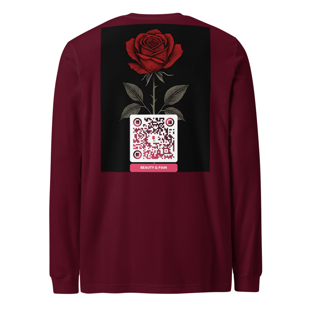 T-shirt manches longues premium QR unisex — coupe fashion 16 couleurs heather — Vert Militaire