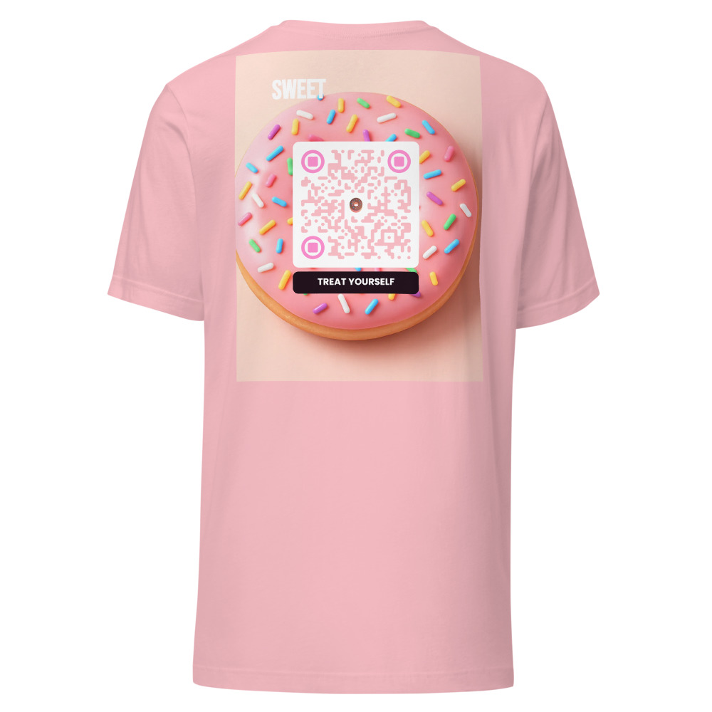 T-shirt QR Code Personnalisé — Bella+Canvas 3001