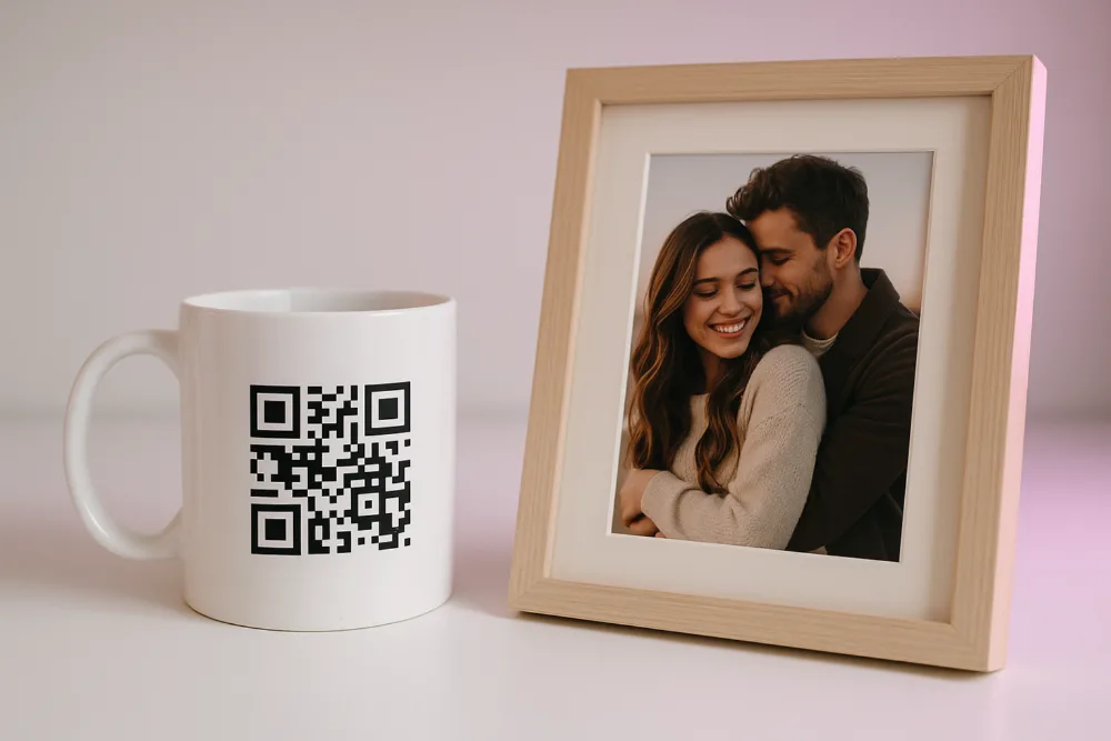 Cadeau de couple (mug + page souvenirs) Cadeau de couple (mug + page souvenirs)
