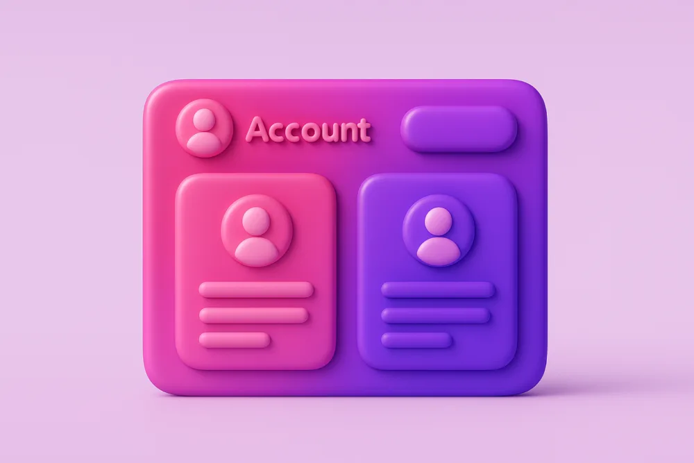 Gestion des deux pages dans le compte Gestion des deux pages dans le compte